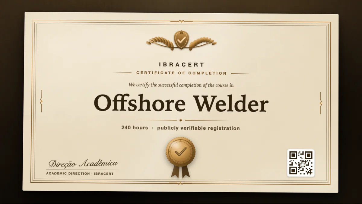 Cover of the Offshore Welder course