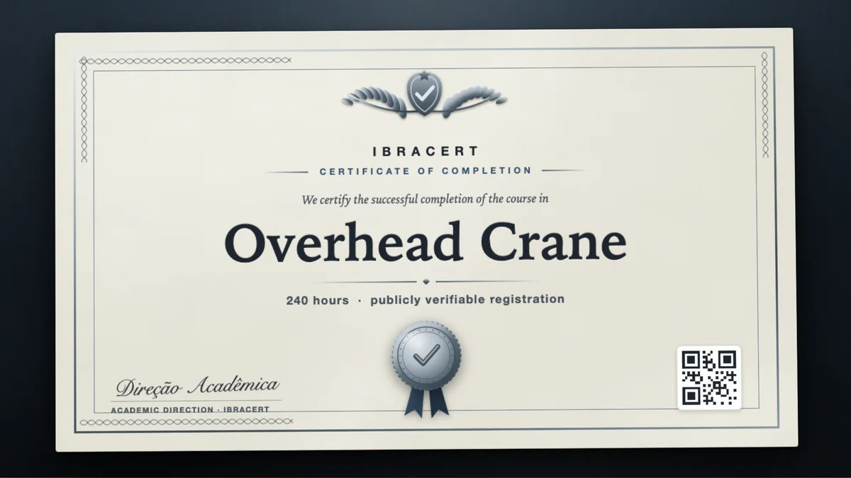 Cover of the Overhead Crane course
