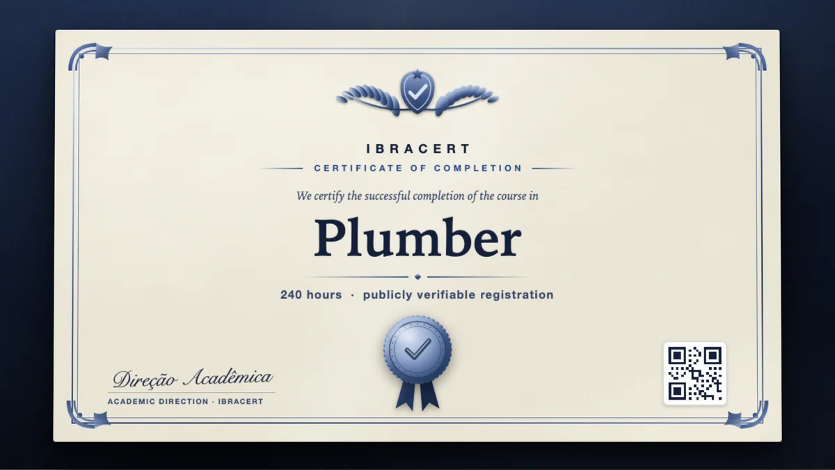 Cover of the Plumber course