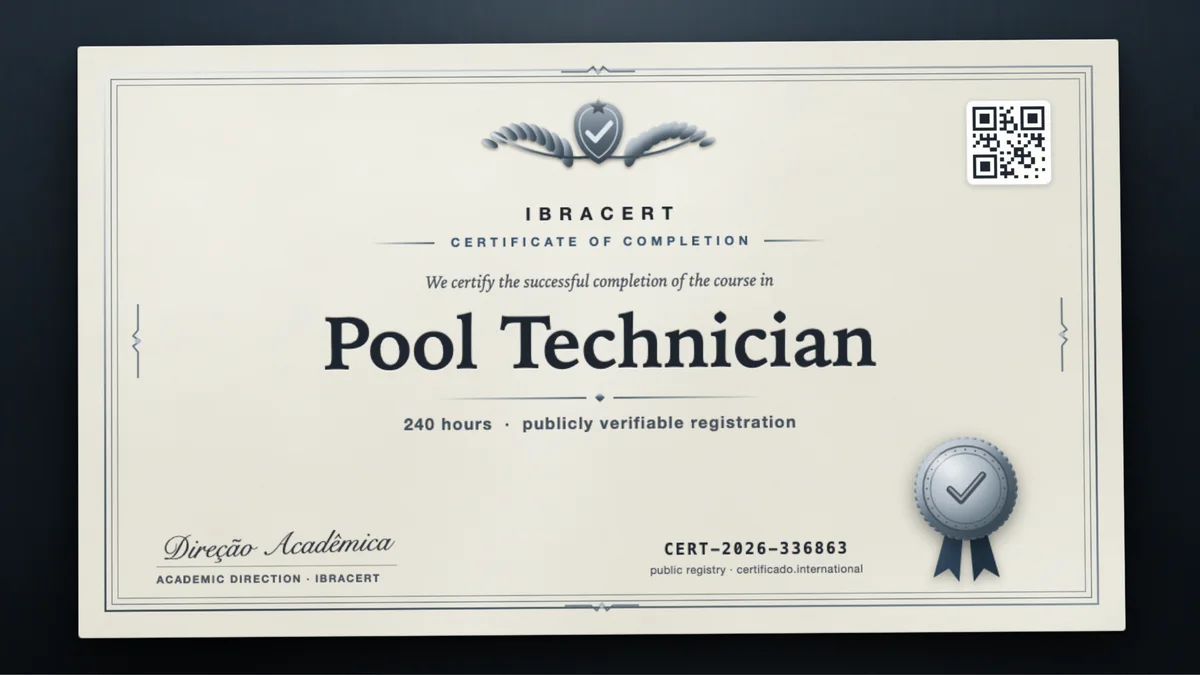 Cover of the Pool Technician course