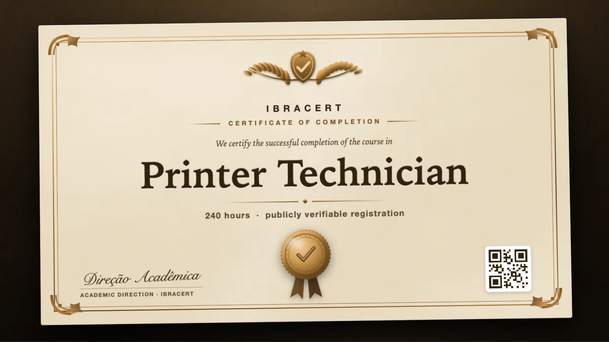 Cover of the Printer Technician course