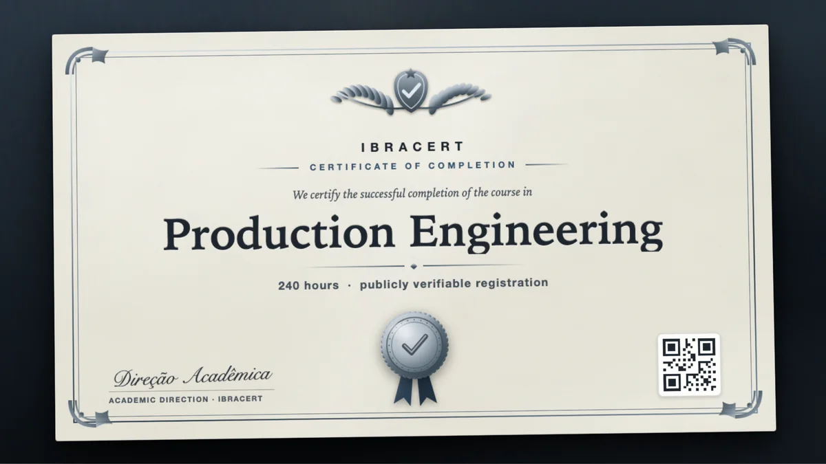 Cover of the Production Engineering course