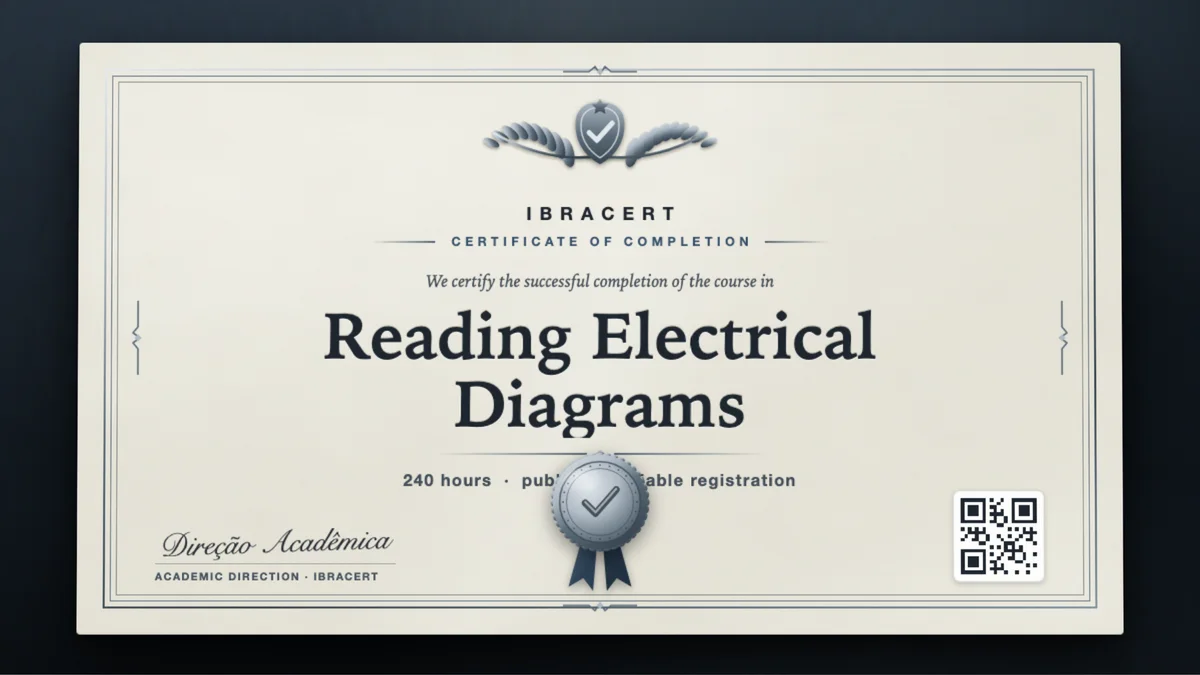 Cover of the Reading Electrical Diagrams course