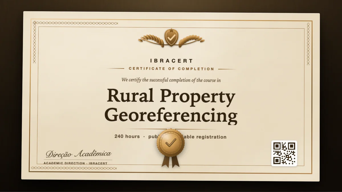Cover of the Rural Property Georeferencing course