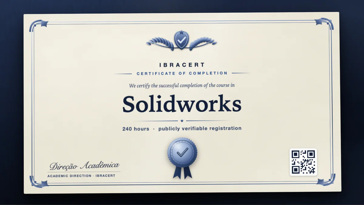 Cover of the Solidworks course
