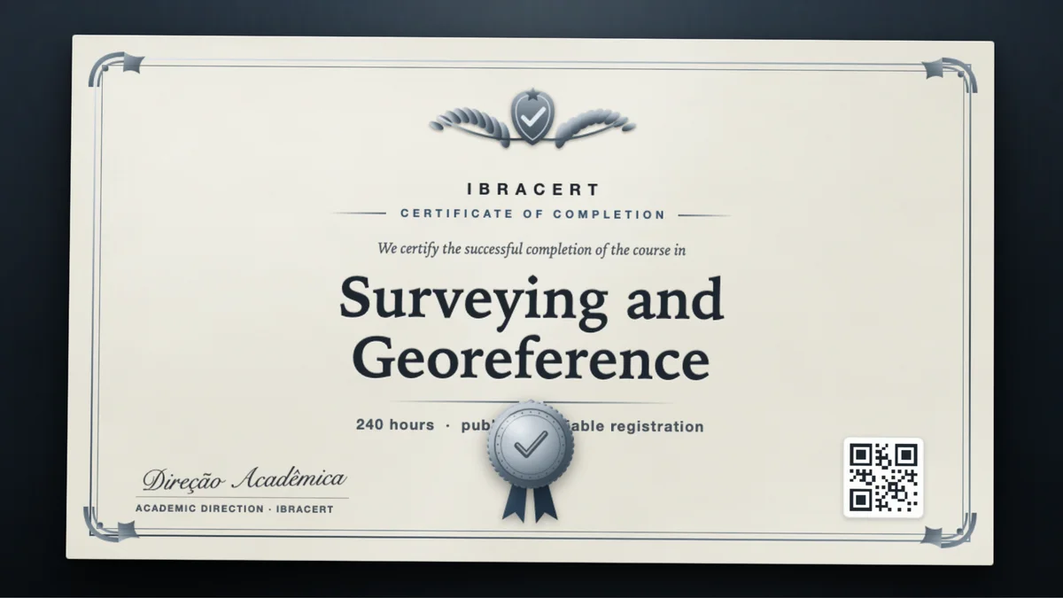 Cover of the Surveying and Georeference course