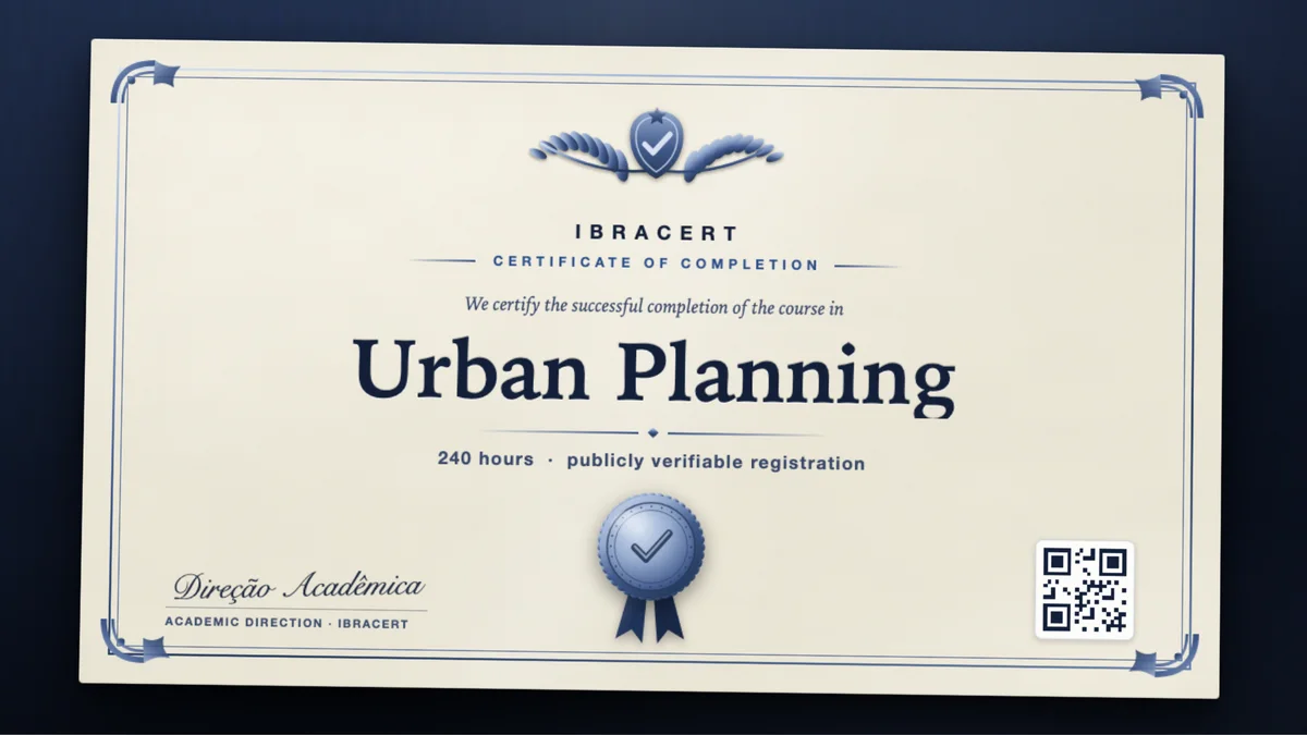 Cover of the Urban Planning course