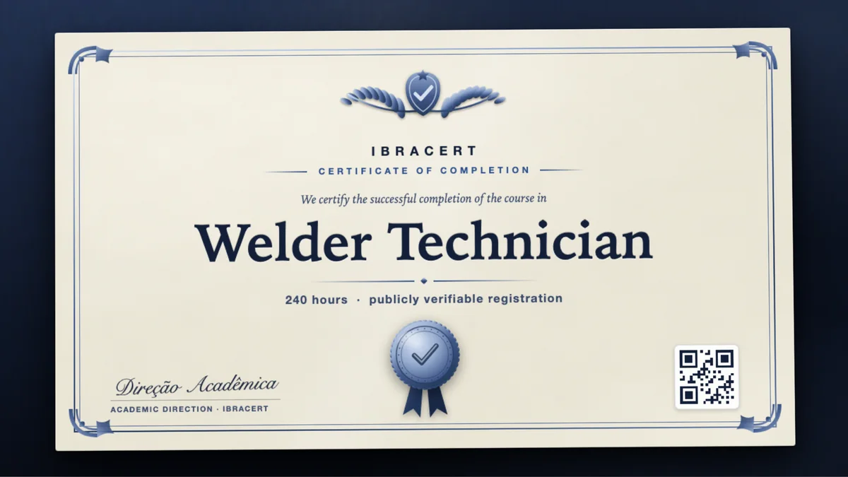 Cover of the Welder Technician course