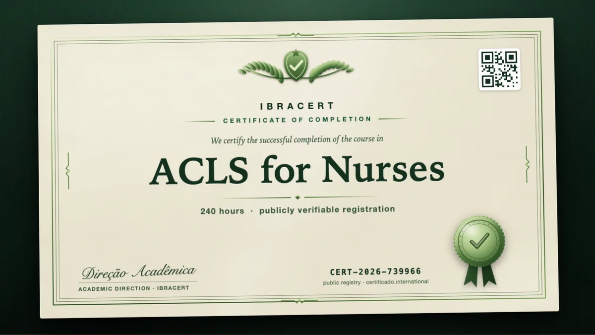 Cover of the ACLS for Nurses course