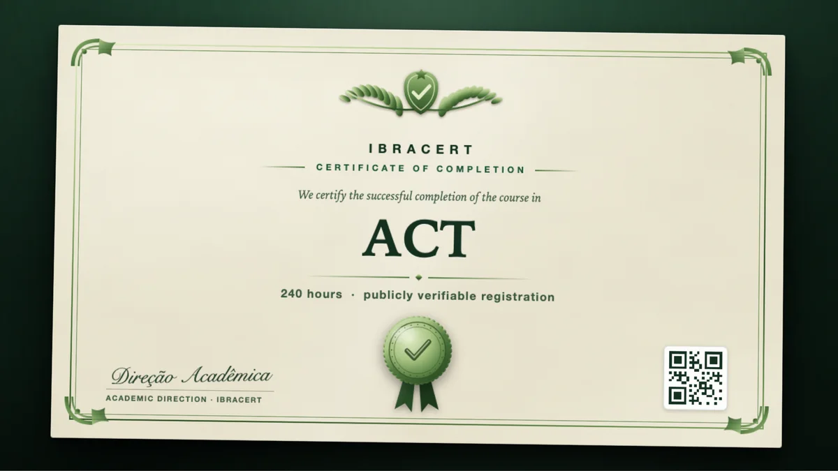 Cover of the ACT course