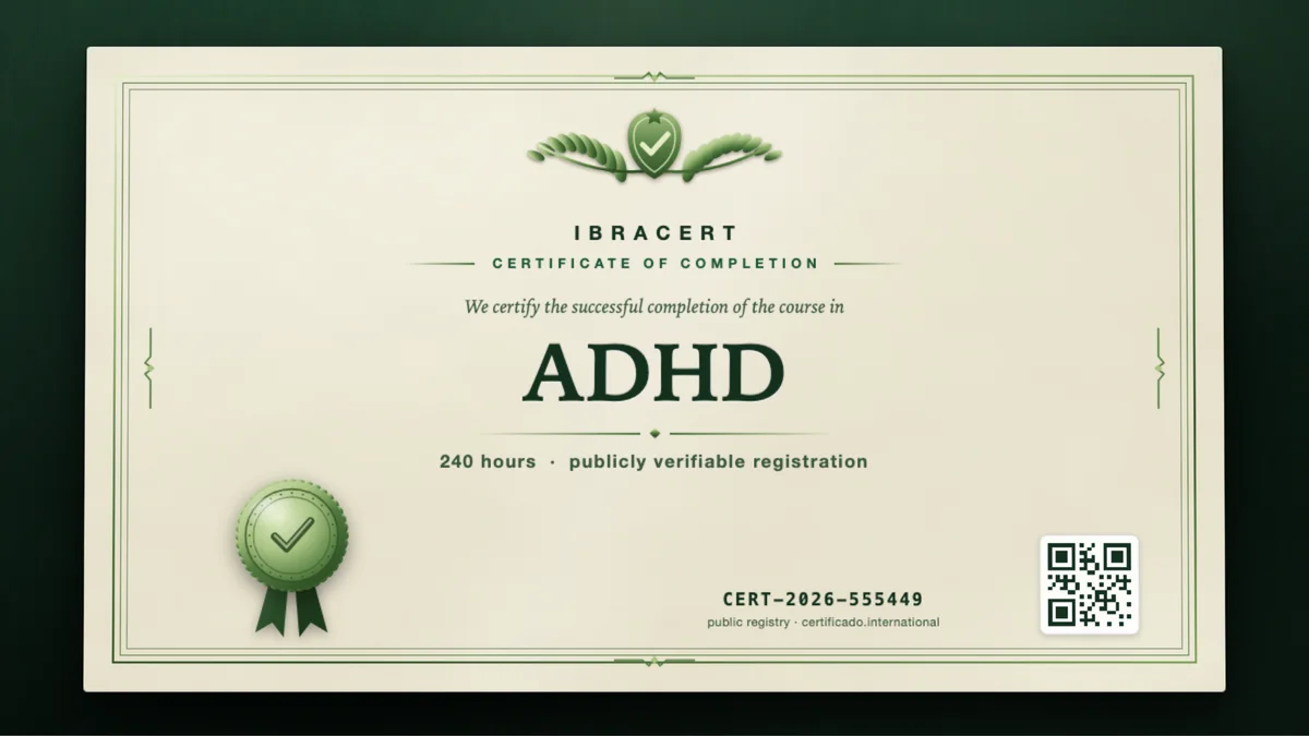Cover of the ADHD course