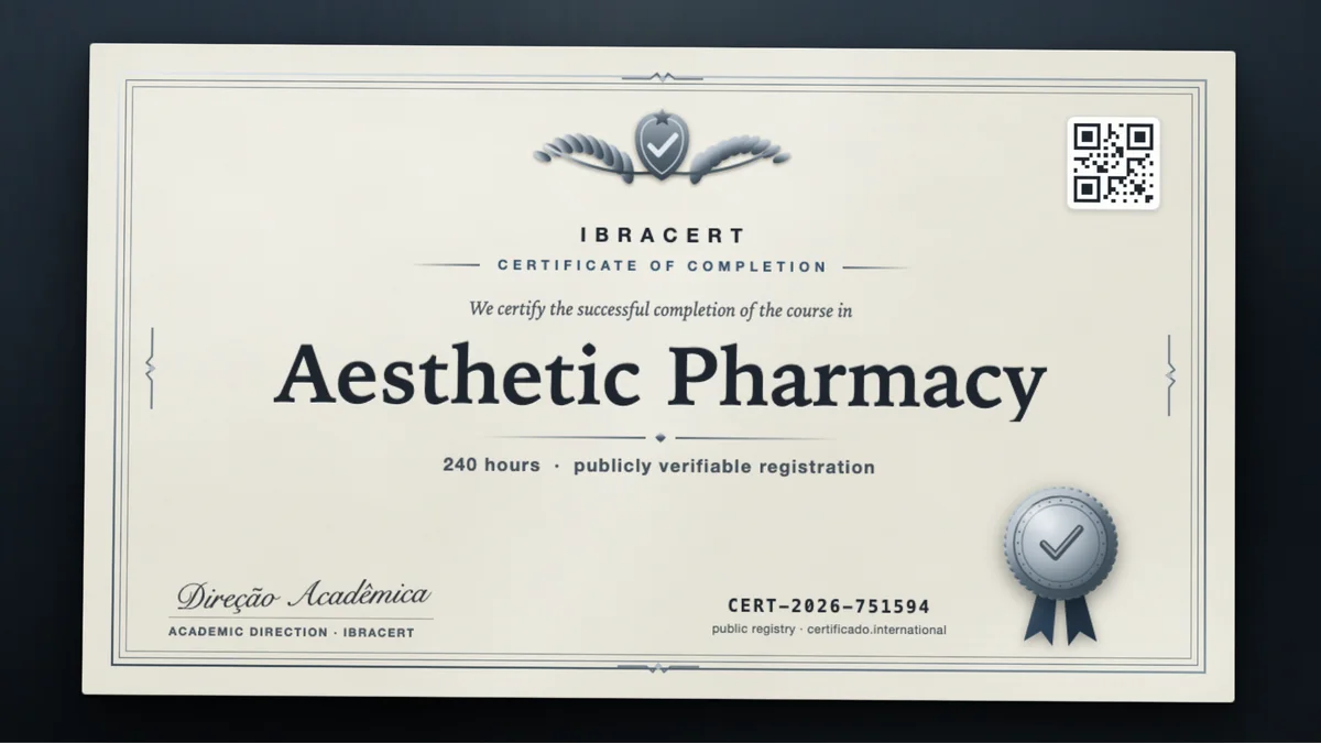Cover of the Aesthetic Pharmacy course