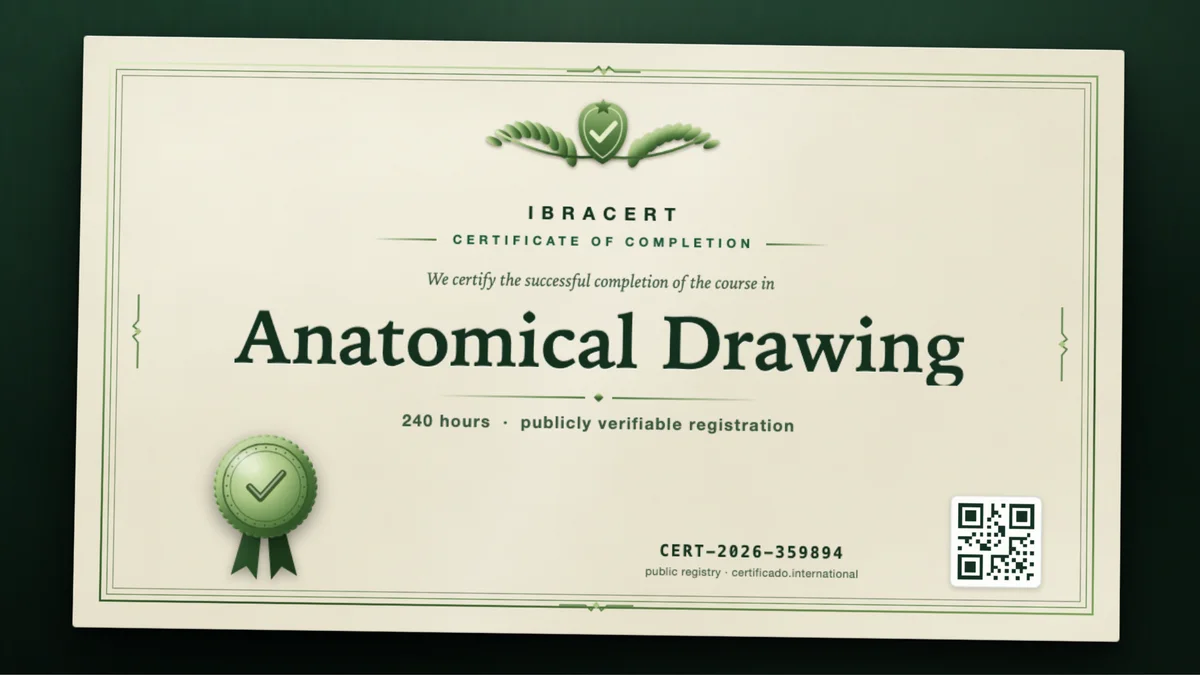 Cover of the Anatomical Drawing course