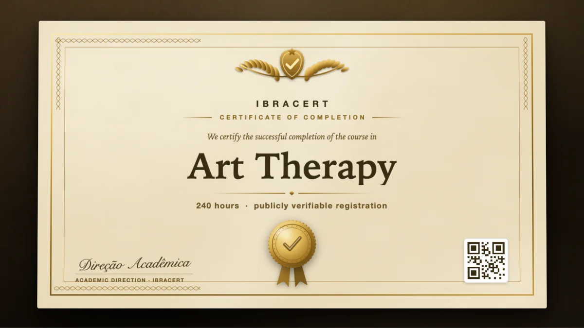 Cover of the Art Therapy course