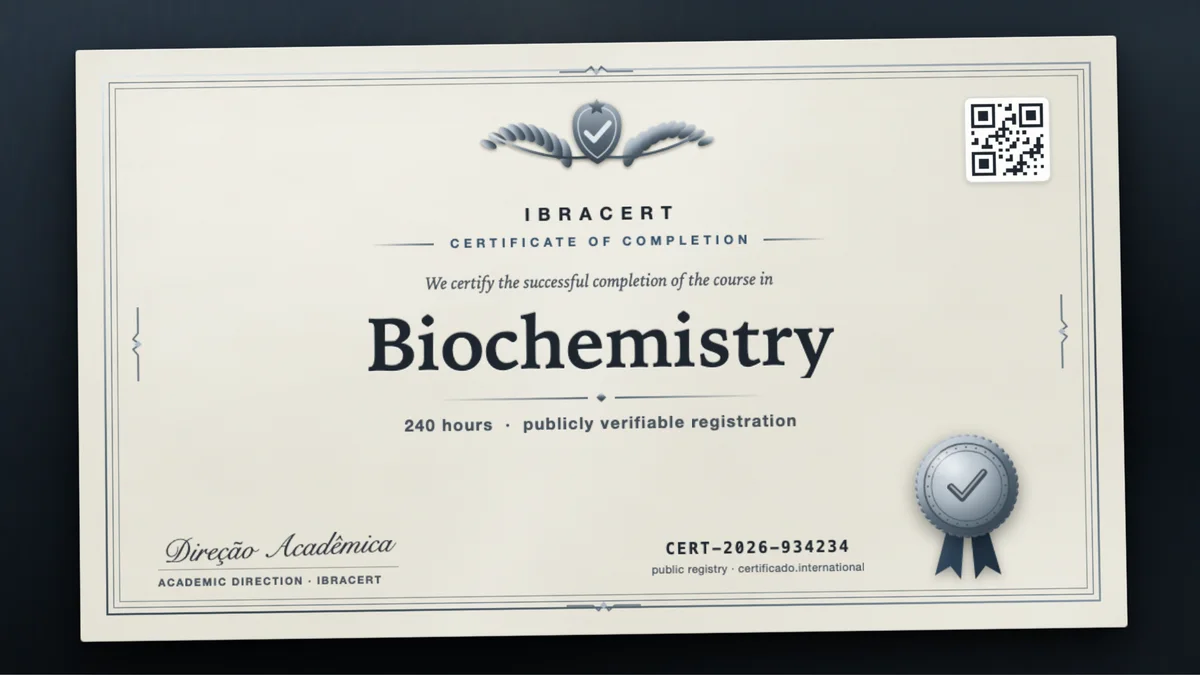 Cover of the Biochemistry course
