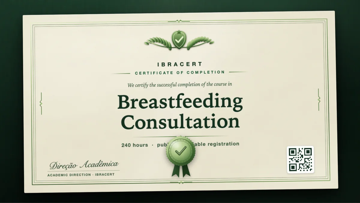 Cover of the Breastfeeding Consultation course