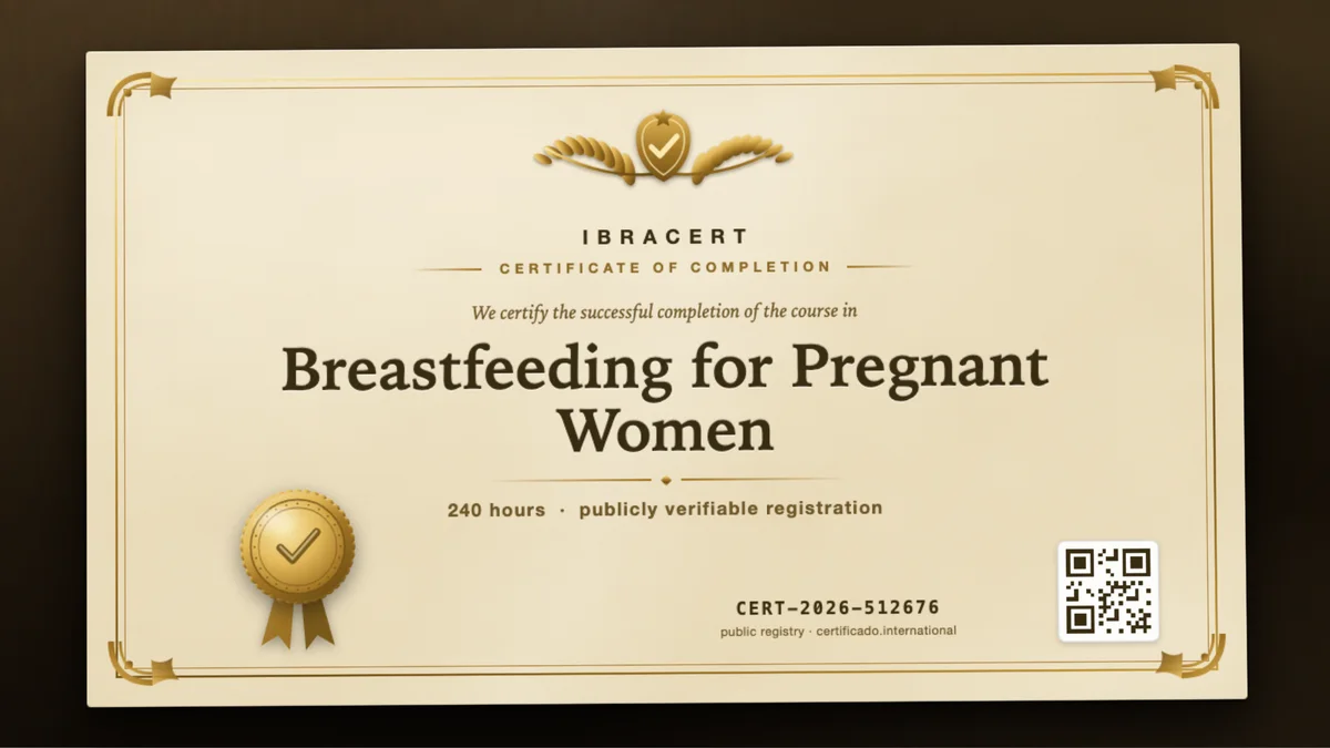 Cover of the Breastfeeding for Pregnant Women course