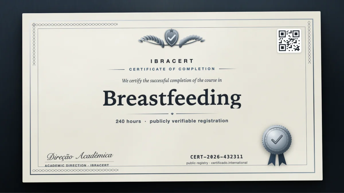 Cover of the Breastfeeding course