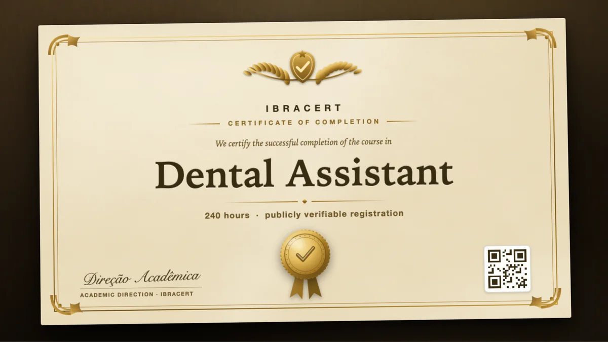 Cover of the Dental Assistant course