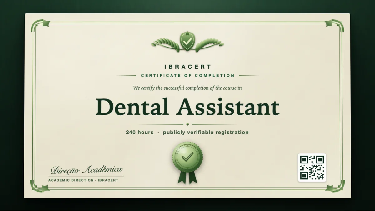 Cover of the Dental Assistant course