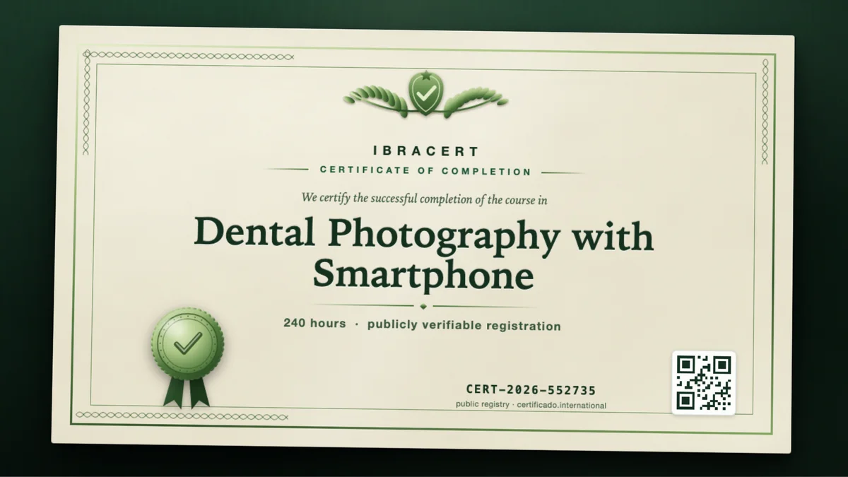 Cover of the Dental Photography with Smartphone course