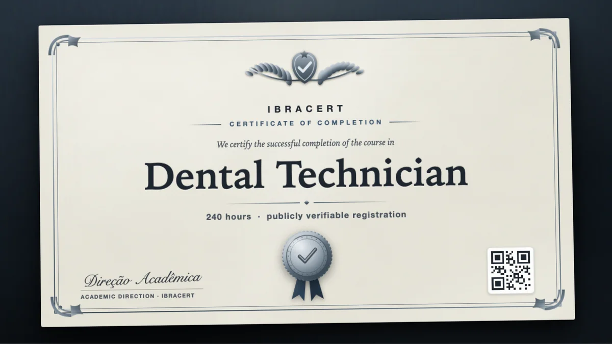 Cover of the Dental Technician course
