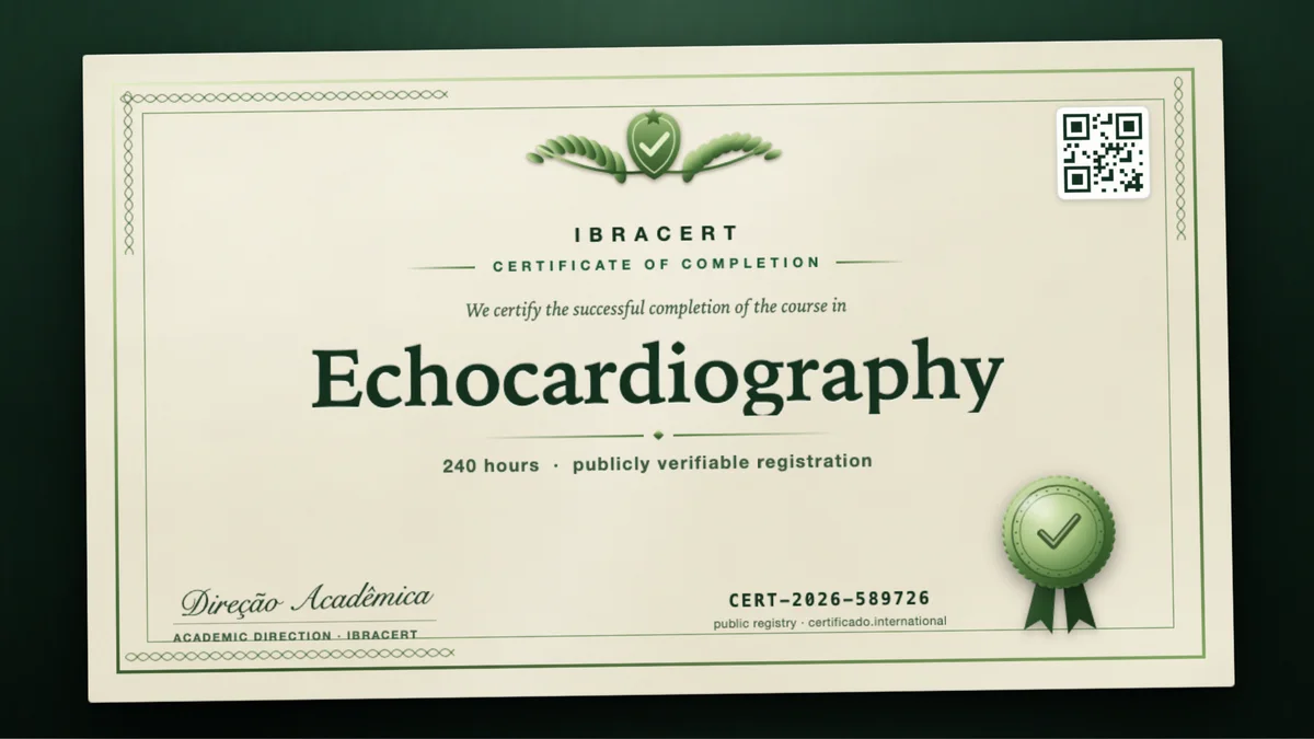 Cover of the Echocardiography course