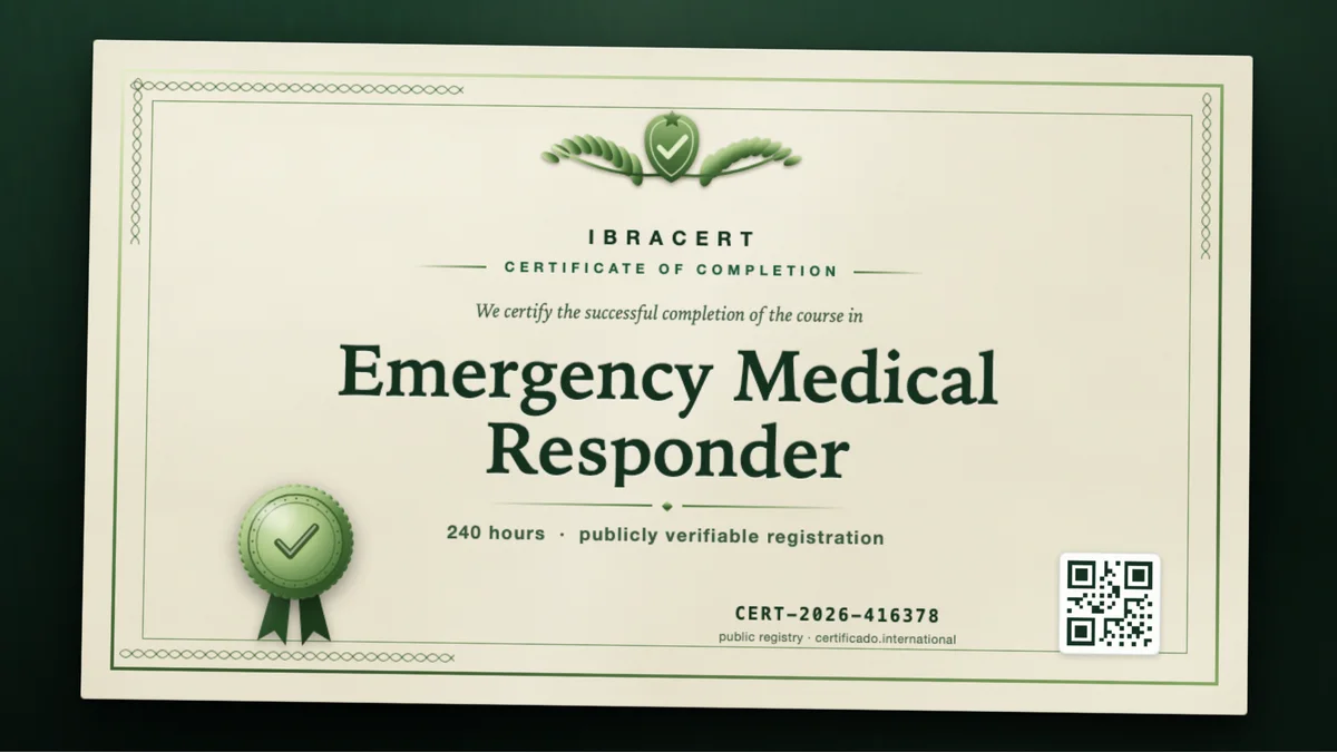 Cover of the Emergency Medical Responder course