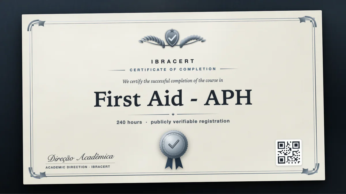 Cover of the First Aid - APH course