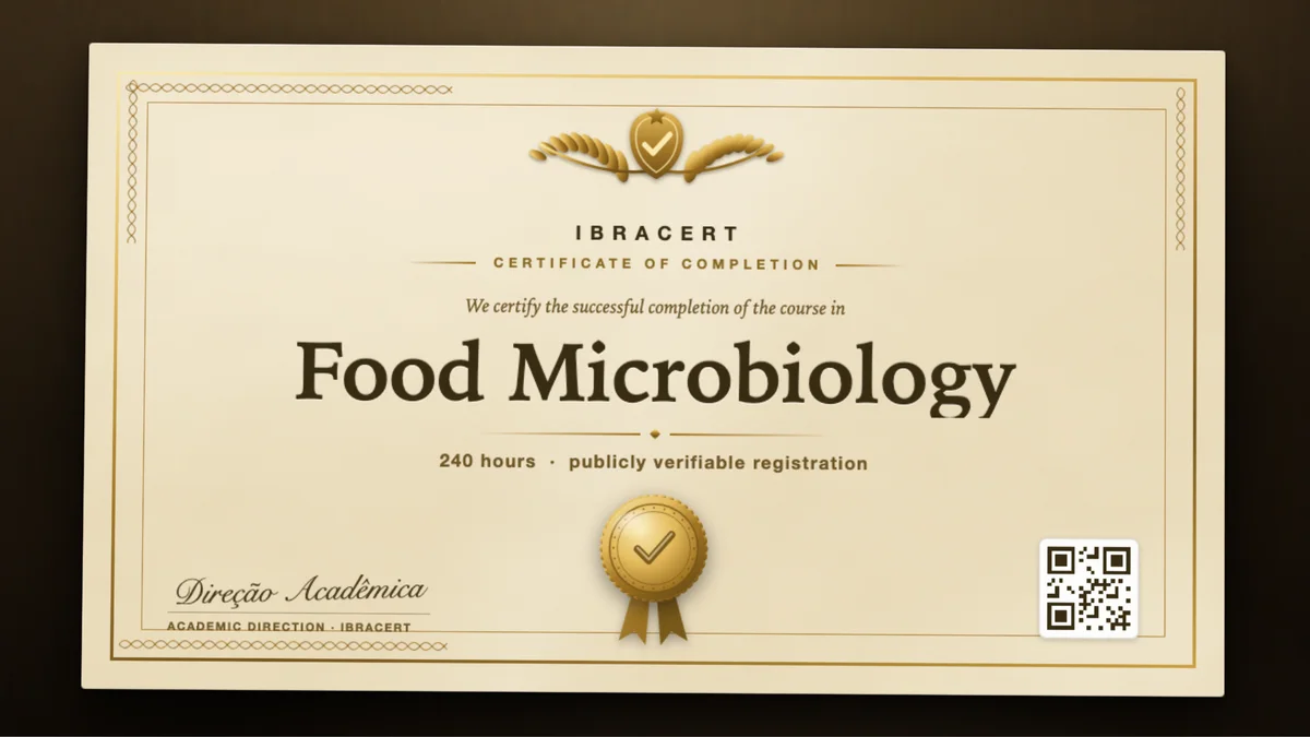 Cover of the Food Microbiology course