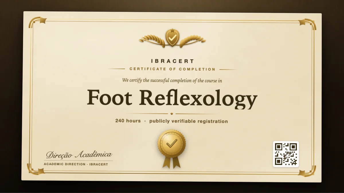 Cover of the Foot Reflexology course