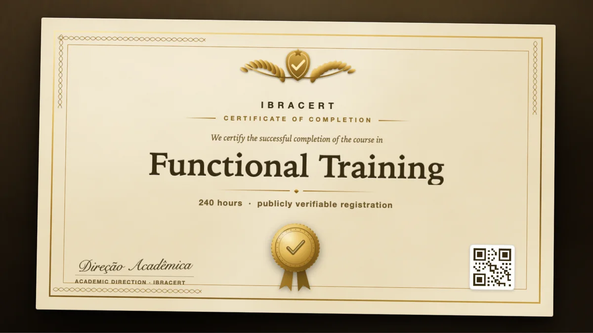 Cover of the Functional Training course