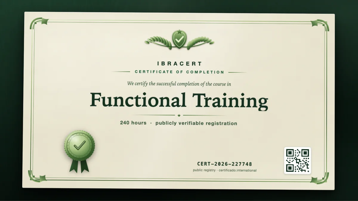 Cover of the Functional Training course