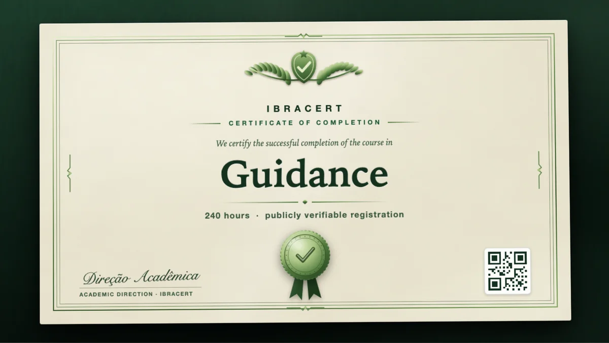 Cover of the Guidance course
