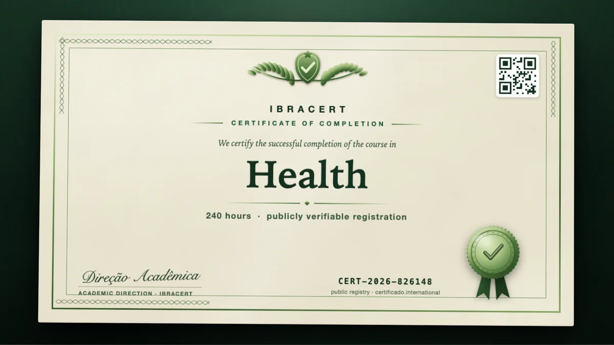 Cover of the Health course