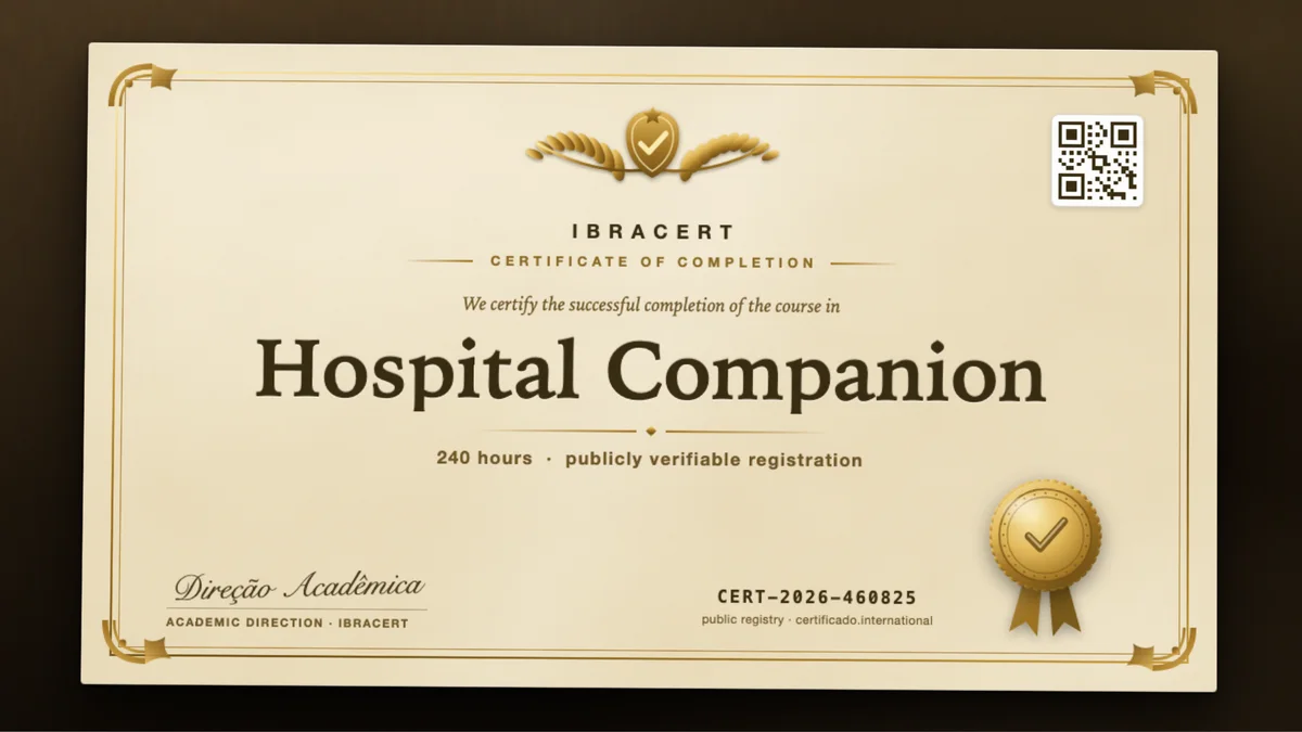 Cover of the Hospital Companion course