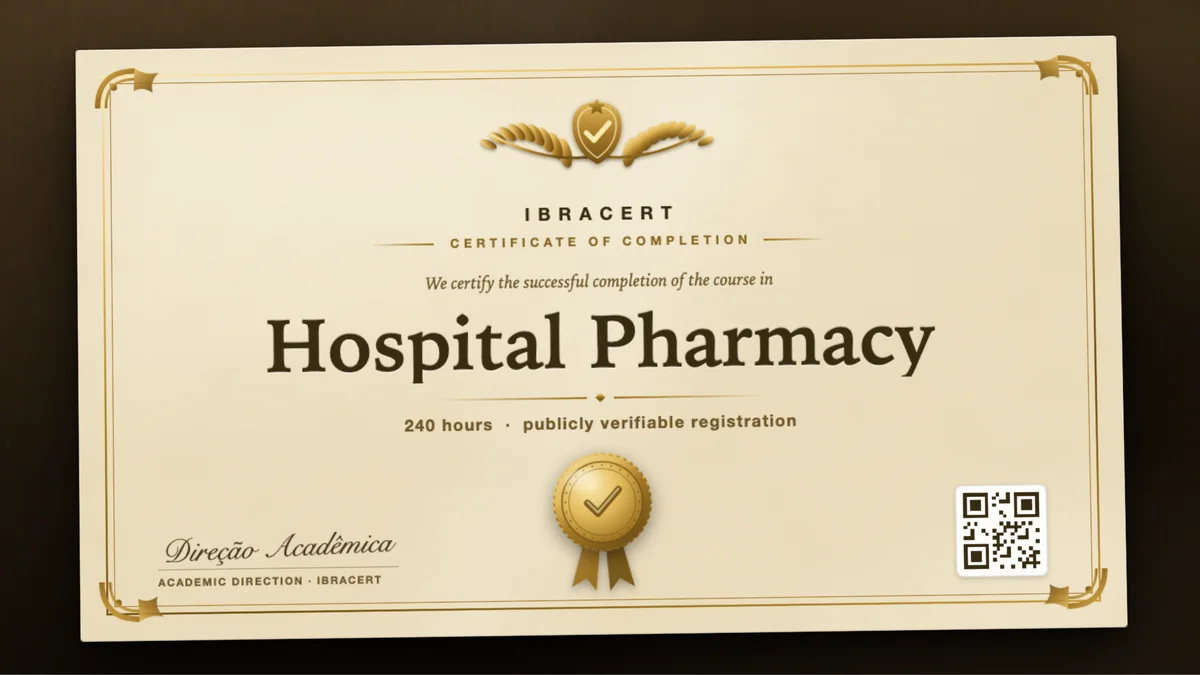 Cover of the Hospital Pharmacy course
