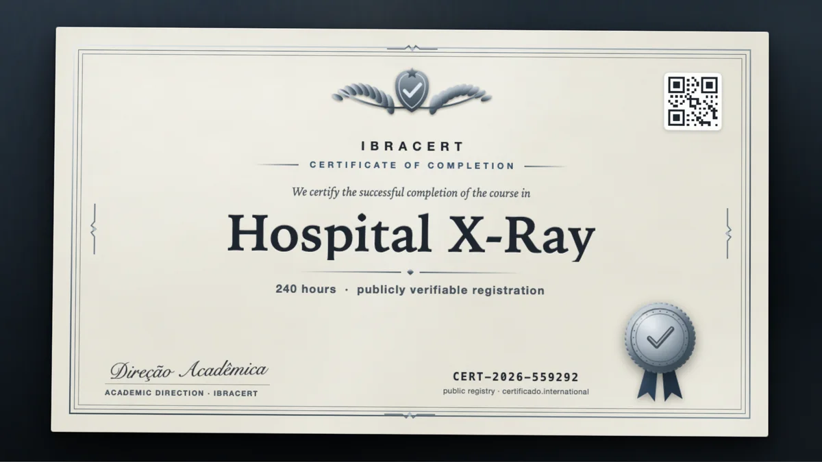 Cover of the Hospital X-Ray course
