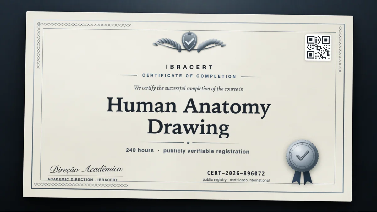 Cover of the Human Anatomy Drawing course