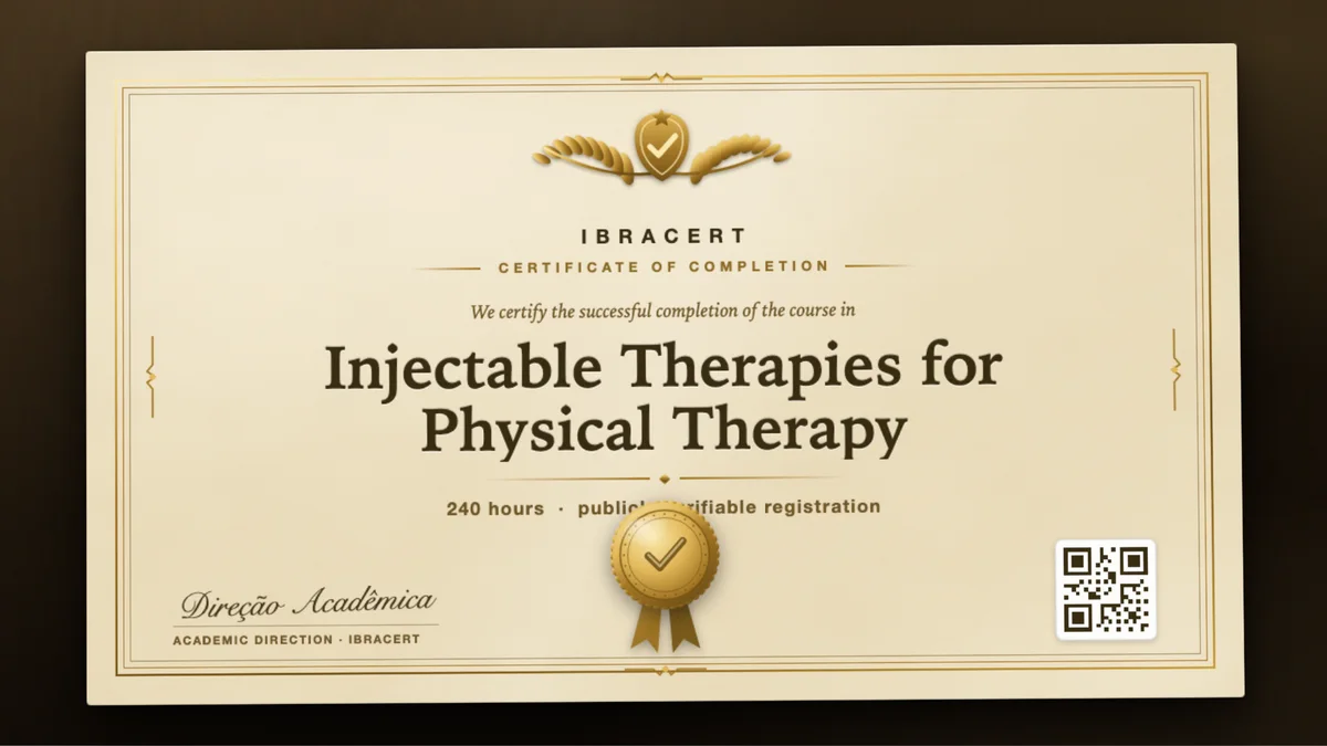 Cover of the Injectable Therapies for Physical Therapy course