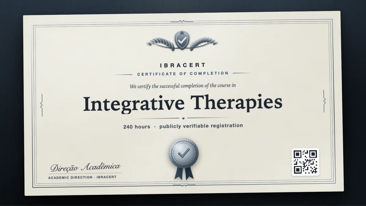 Cover of the Integrative Therapies course