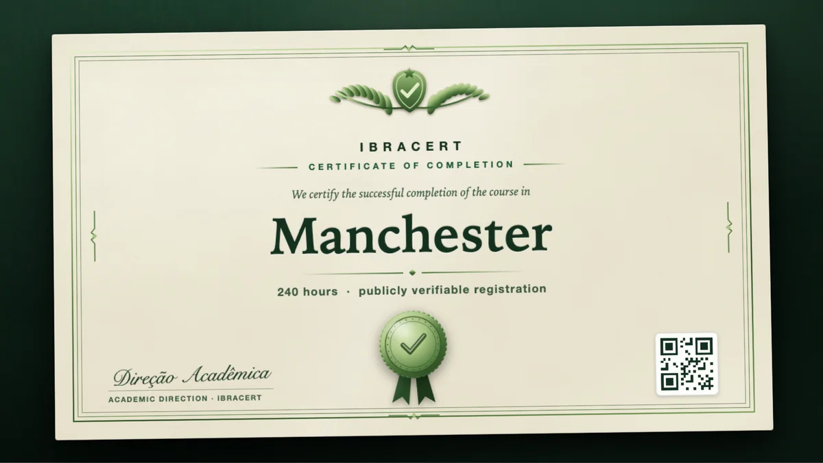 Cover of the Manchester course