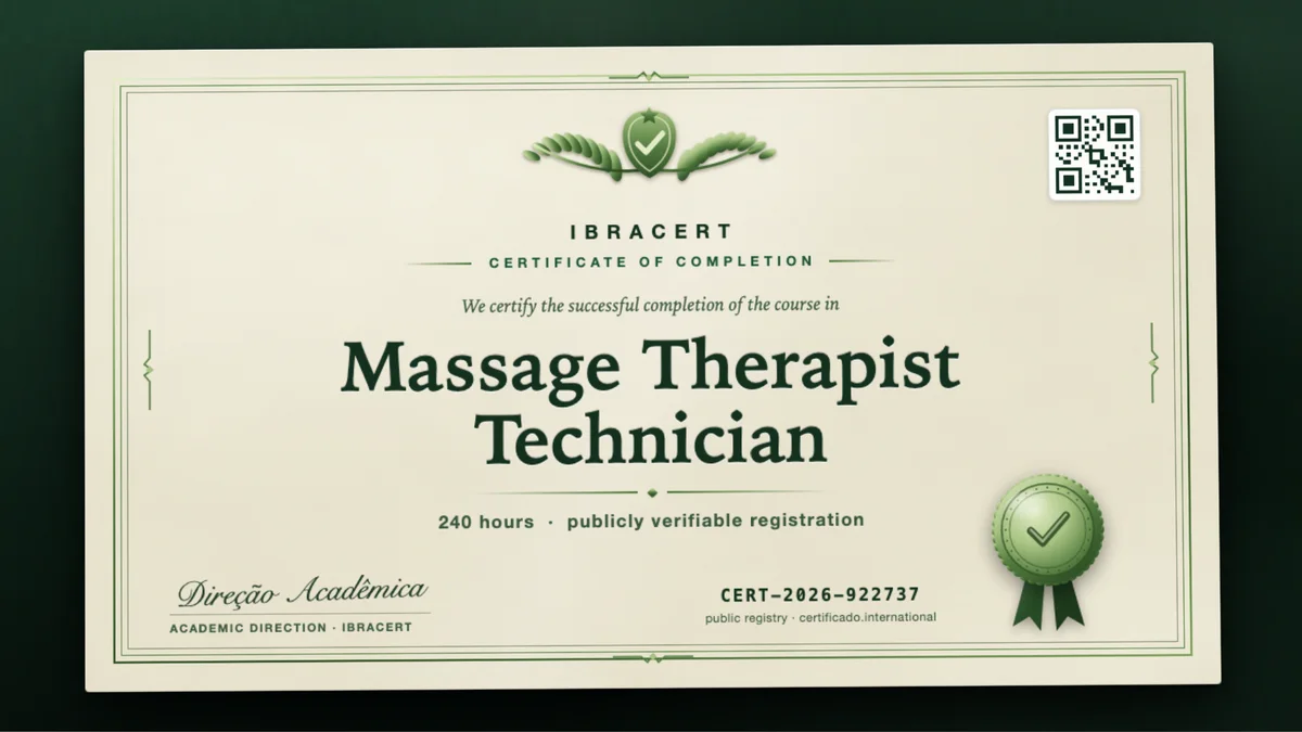 Cover of the Massage Therapist Technician course