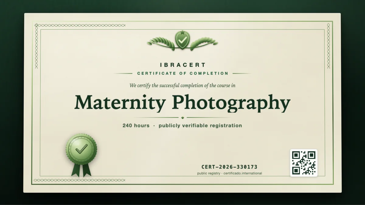 Cover of the Maternity Photography course