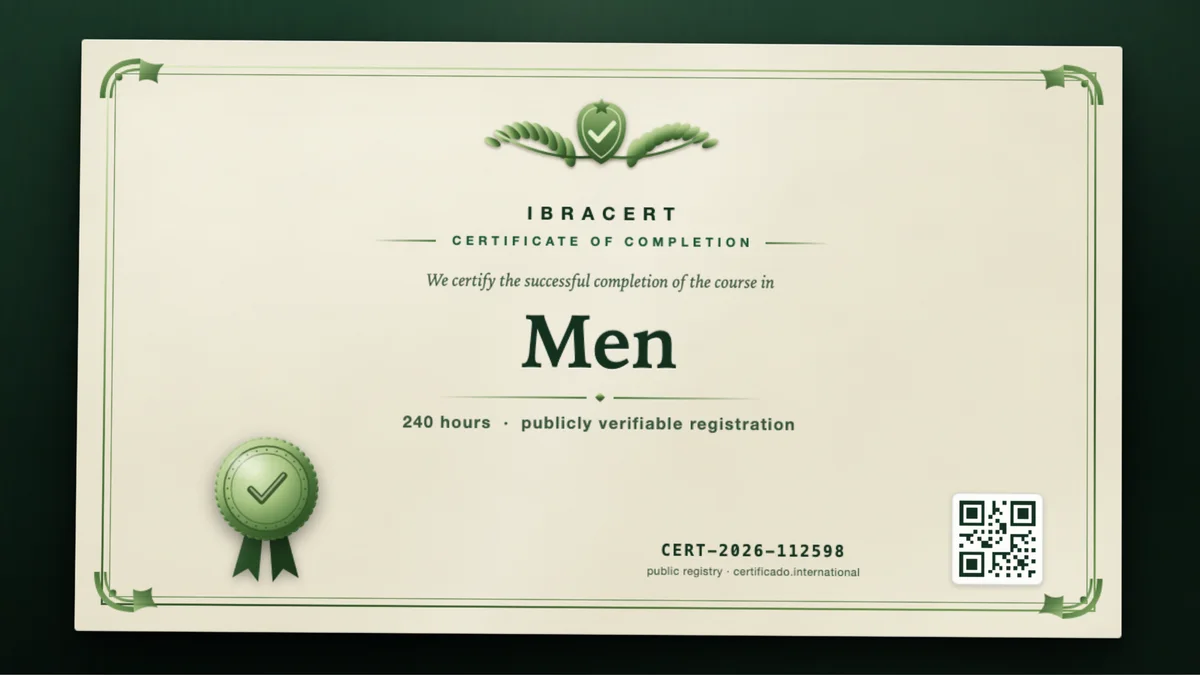 Cover of the Men course