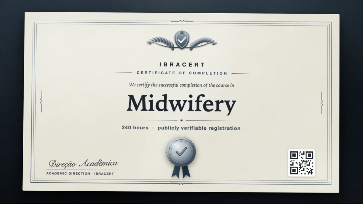 Cover of the Midwifery course