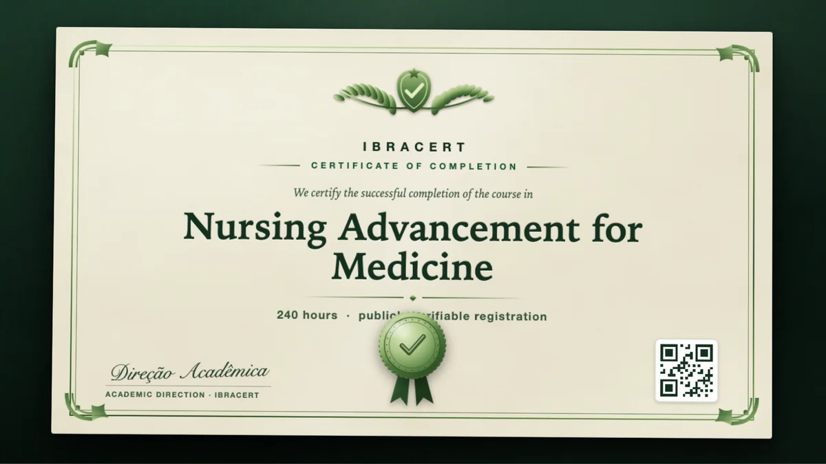 Cover of the Nursing Advancement for Medicine course