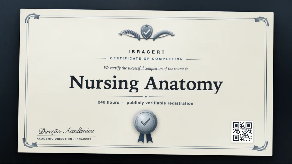 Cover of the Nursing Anatomy course