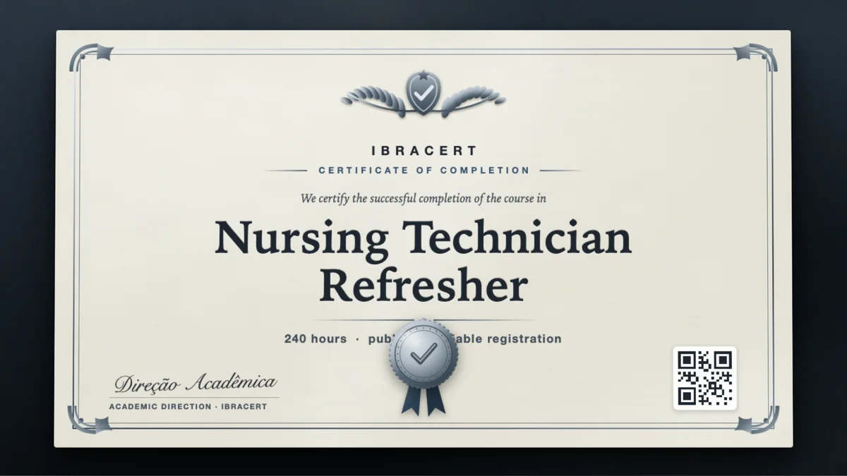 Cover of the Nursing Technician Refresher course