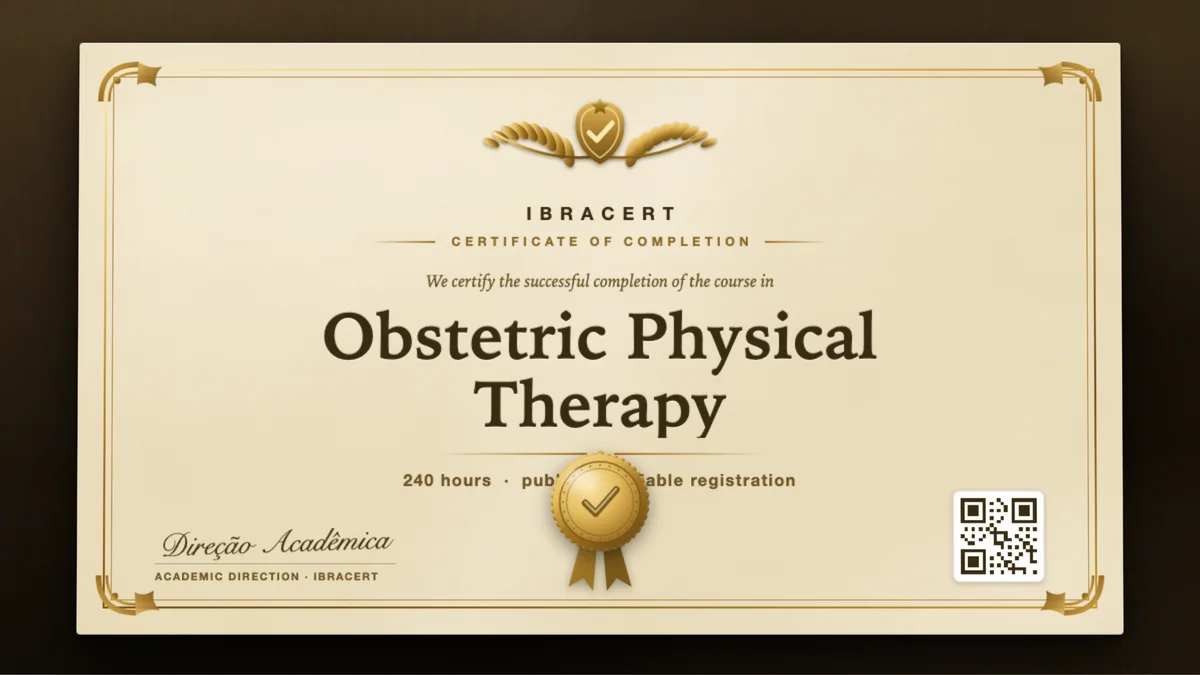 Cover of the Obstetric Physical Therapy course